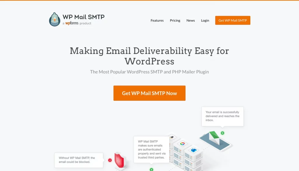 Plugin setting SMTP WordPress