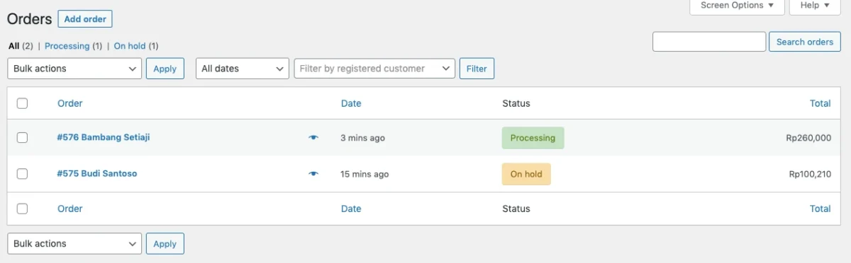 Apa Arti Status Pesanan "Pending" di WooCommerce? Ini Penjelasannya 1 lamanwp midtrans wp transaksi