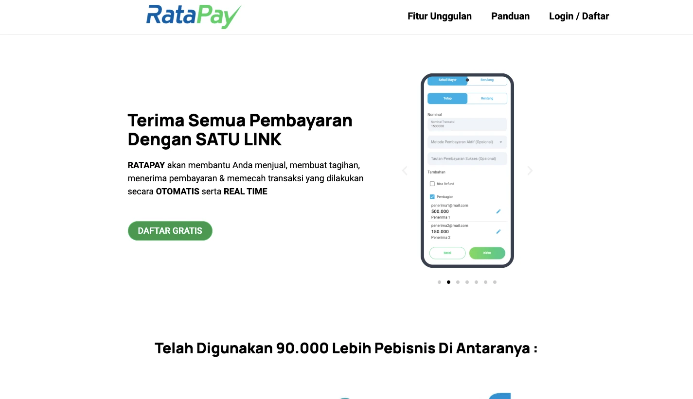payment gateway Ratapay
