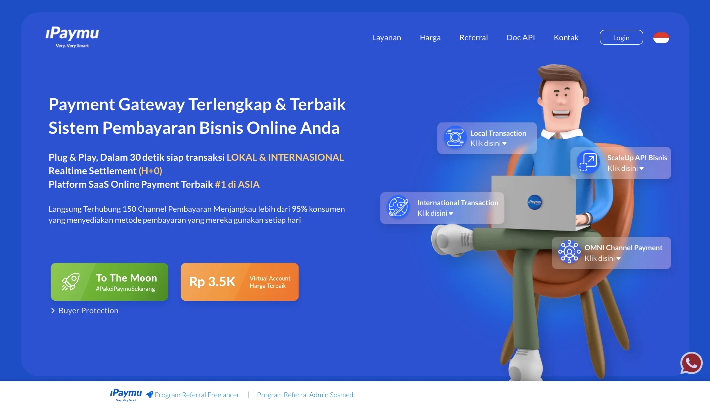 Payment Gateway indonesia Ipaymu