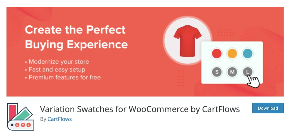  Variation Swatches WooCommerce