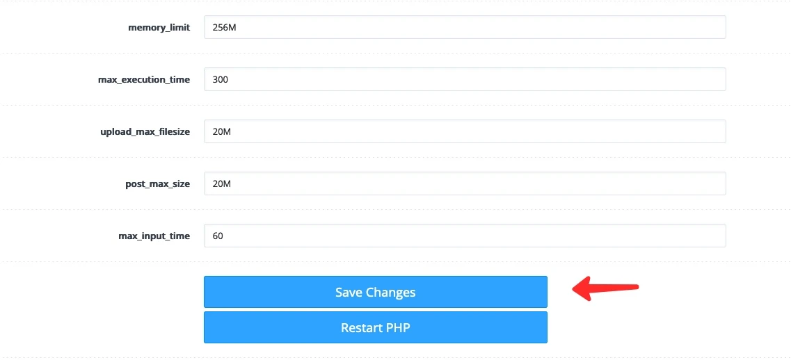 Meningkatkan Limit Upload di CyberPanel