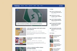 Rayblogs - Tema WordPres Blog