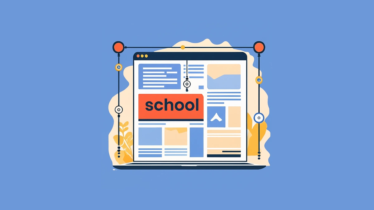 Tema website sekolah WordPress