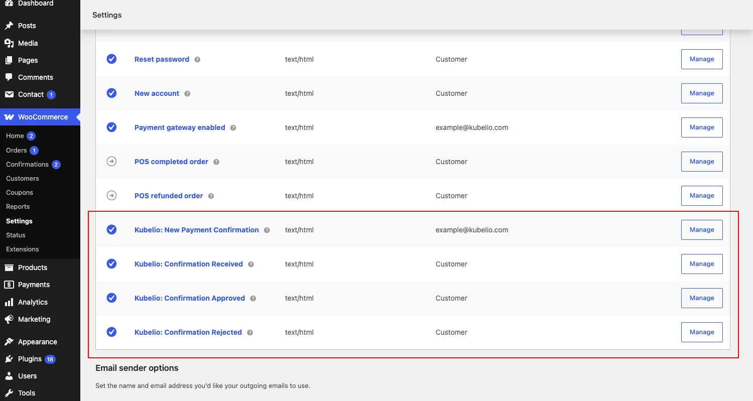 kubelio-payment-confirmation-email-settings