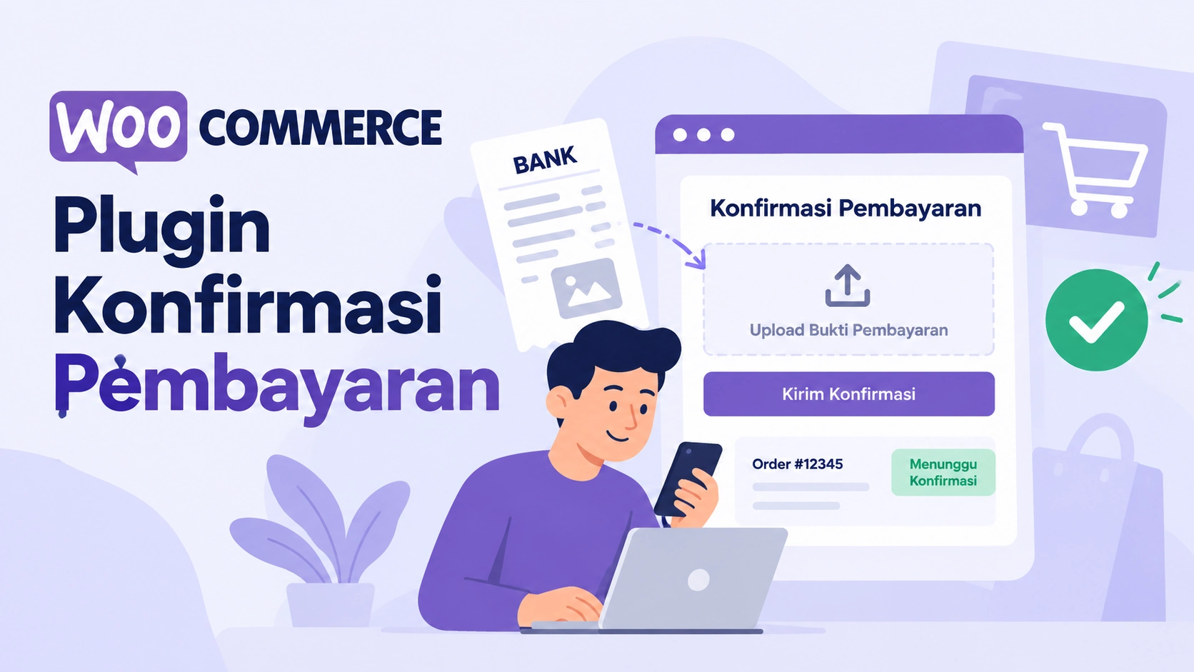 Plugin Konfirmasi Pembayaran WooCommerce 1 Plugin form konfirmasi pembayaran WooCommerce